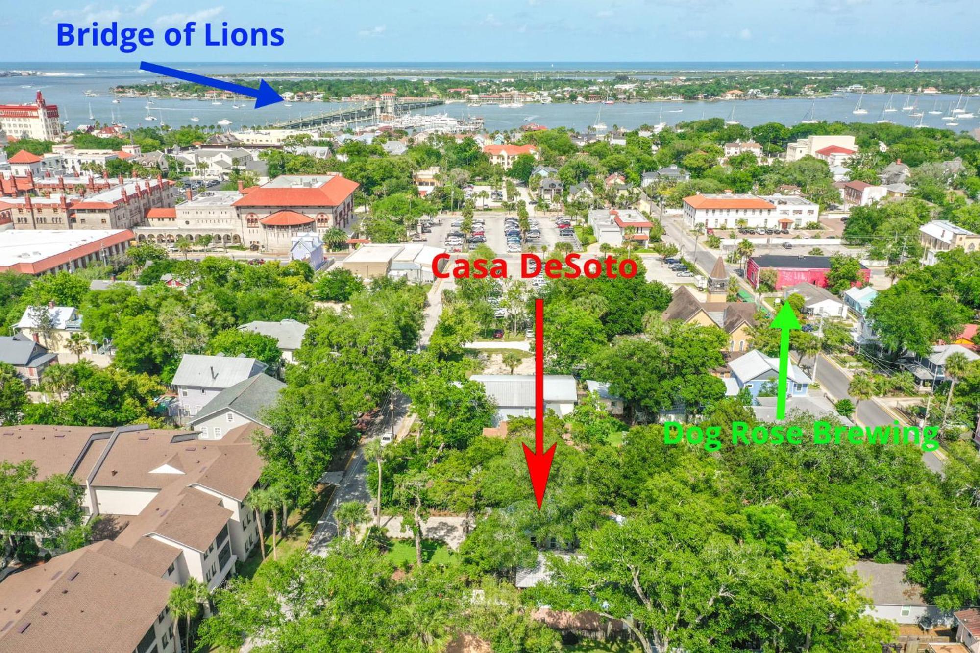 Casa Desoto - Luxury Downtown Oasis Villa St. Augustine Luaran gambar