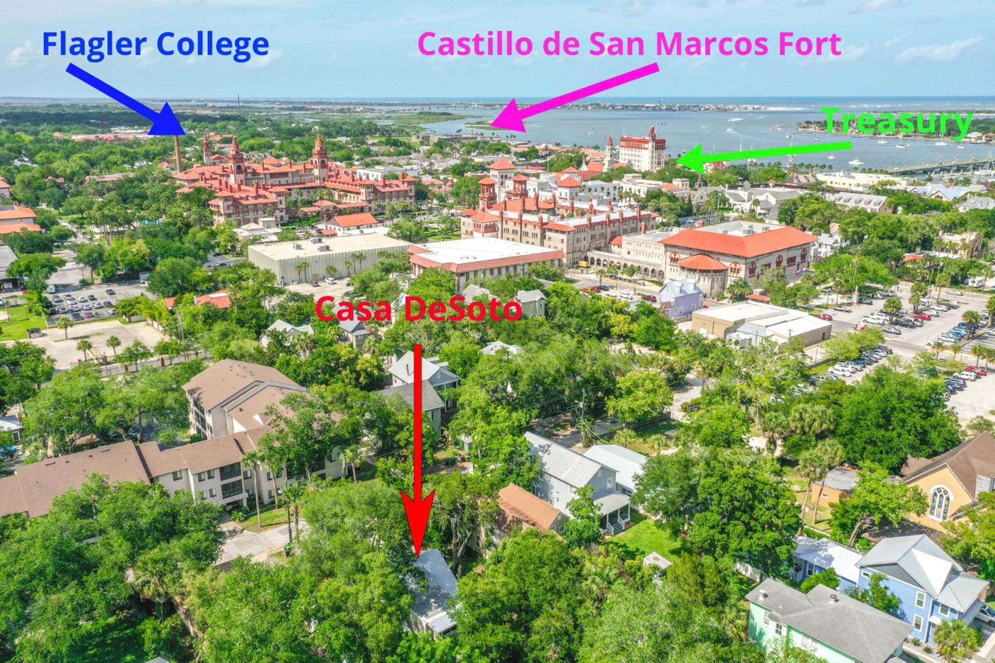 Casa Desoto - Luxury Downtown Oasis Villa St. Augustine Luaran gambar